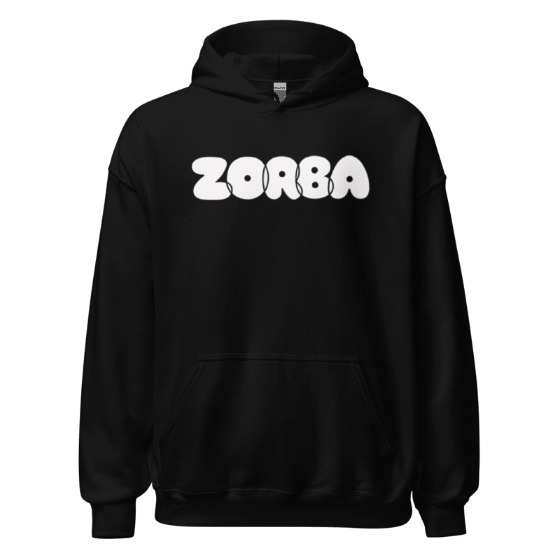 basic cartoon hoodie (white)