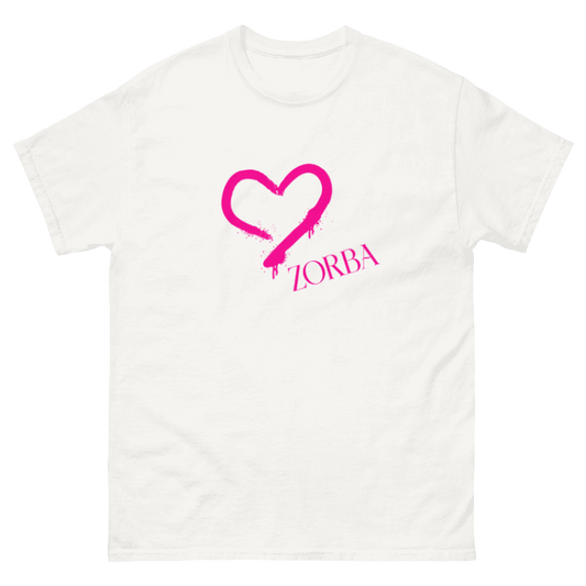zorba heart t-shirt