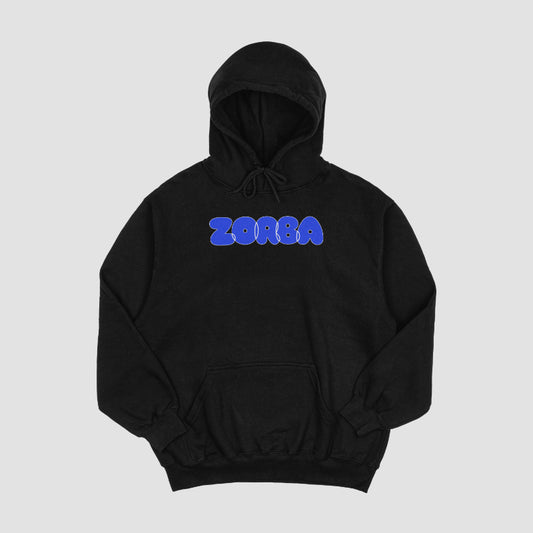basic cartoon hoodie (blue)
